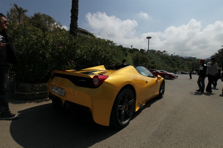 Ferrari Club Lebanon at Edde Sands
